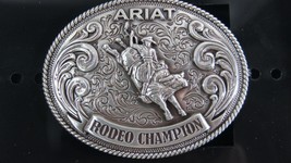 Ariat Youth Western Belt Buckle Bull Rider Rodeo Campion A3600 - £16.61 GBP