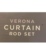 Verona Curtain Rod Only- 48-86 Inch 3/4 Inch Steel No End Cap Finials - $279.58 MXN