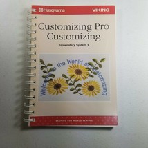 Husqvarna Viking Customizing Pro Customizing Embroidery System 5 Manual Only - $10.98