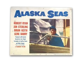 &quot;Alaska Seas&quot; Original 11x14 Authentic Lobby Card Photo Poster 1954 Ryan - £33.21 GBP