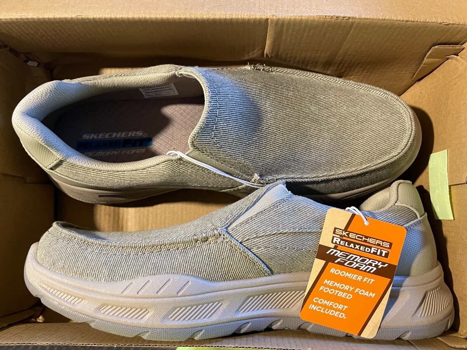 Skechers Men's Cohagen 9.5 Relaxed Fit Slip-On Casual Loafer 9.5