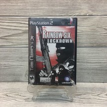 Tom Clancy’s Rainbow Six Lockdown (Sony Playstation 2 ps2) CIB Complete Tested! - $12.86