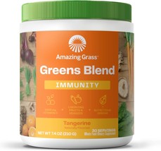 Amazing Grass Greens Blend Superfood for Immune Support: Super Greens Powder Smo - £21.57 GBP