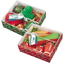 Holiday Hound Gift Sets For Dogs 4 New Pet Toys in One Christmas Xmas Package - £15.89 GBP
