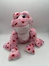 Ganz Webkinz Pink Frog With Red and Purple Hearts - $10.00