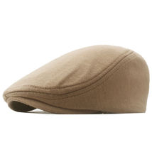 Khaki Solid Color Cap Mens - £3.38 GBP