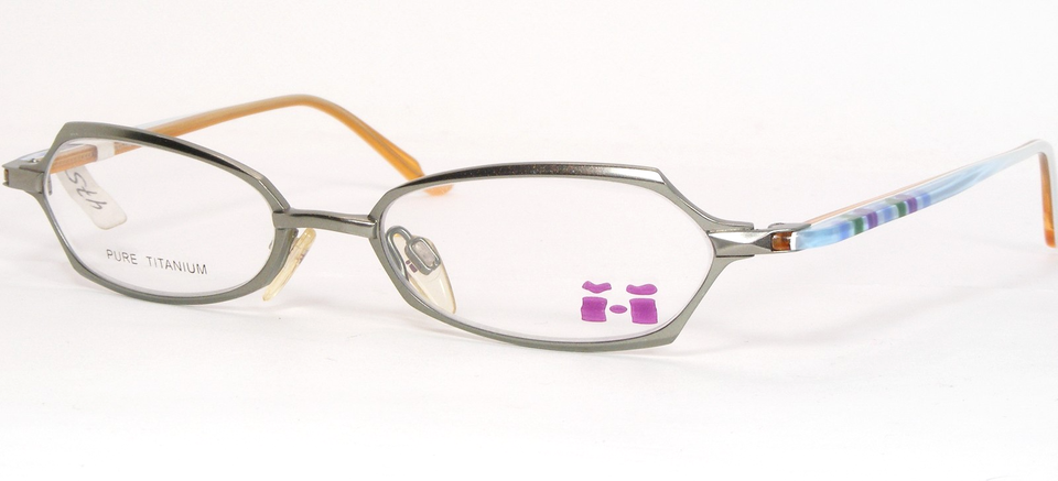 Vintage i i Fashion 303 OLV UNIQUE RARE PURE TITANIUM EYEGLASSES 50-17-1... - $98.98 Vintage i i Fashion 303 OLV UNIQUE RARE PURE TITANIUM EYEGLASSES 50-17-1... - $98.98