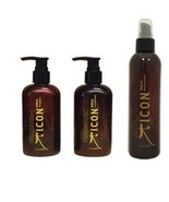 ICON SET India Shampoo 8.5oz + Conditioner 8.5oz + Healing Spray 8.5oz - $1,024.07 MXN