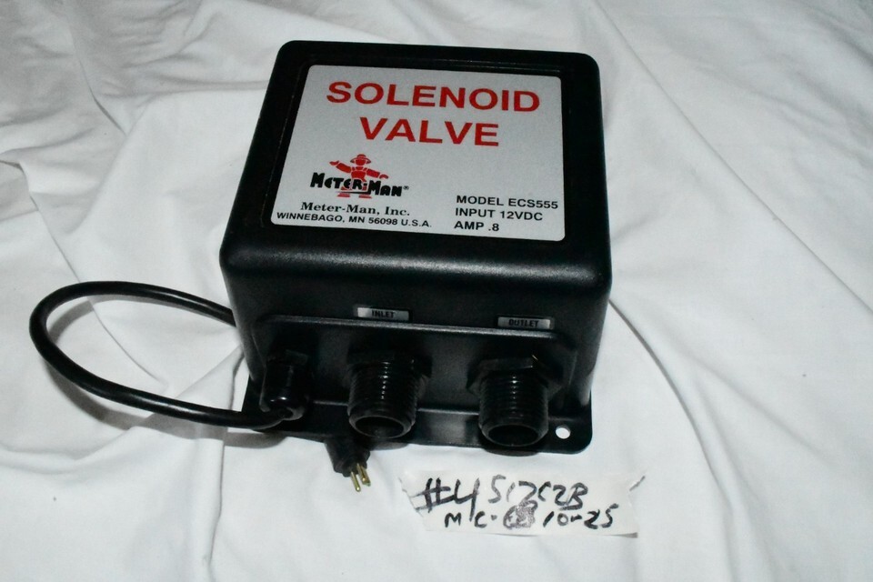 METER-MAN ECS-555 SOLENOID VALVE VERY RARE - READ 517C2B - $265.50