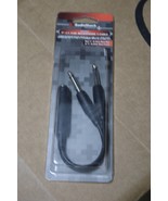 Radioshack 7&quot; Microphone Y-Cable Dual 1/4&quot; Mono Male to 1/4&quot; Mono Female... - $151.36 MXN
