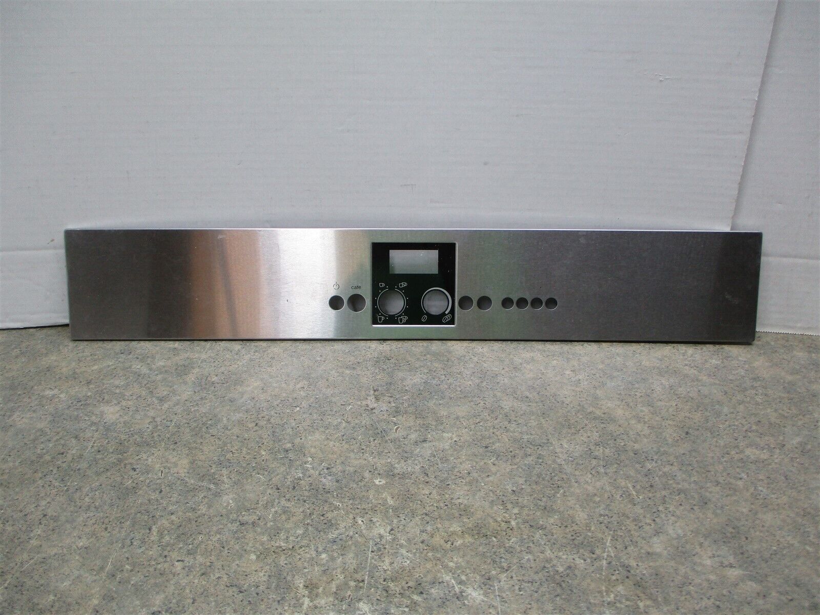 BOSCH BUILT IN COFFEE MAKER CONTROL PANEL SCRATCHES/FADED WORDS # TKN68E... - $100.00
