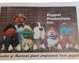 Vtg June 1976 Puppet Producttions Incorporated Catalog - $16.78