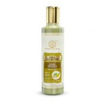 Low Cost Khadi Natural Ginger Orange &amp; Patchouli Hair Cleanser No Paraben 210 ml - £17.90 GBP