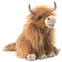 Highland Cow Puppet - Folkmanis (3167) - £46.64 GBP
