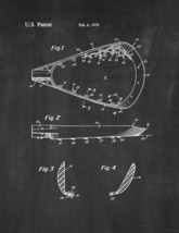 Lacrosse Stick Patent Print - Chalkboard - $7.95+