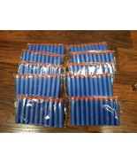 100pcs 2.75&quot; Elite Bullet Foam Dart Replacement Toy Gun BLUE USA SHIPPER - £9.44 GBP