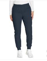 Eddie Bauer Womens Pants Navy Blue Jogger Rainier Lined Pockets Stretch ... - $48.99