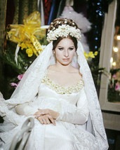 Barbra Streisand Wedding Gown Portrait 8x10 Photo (20x25 cm approx) - £7.64 GBP