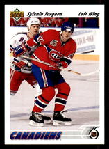 Montreal Canadiens Sylvain Turgeon 1991 Upper Deck #579 - £0.39 GBP