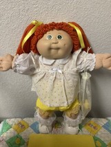 1st Vintage Cabbage Patch Kid Girl Red Hair Green Eyes DBL Hong Kong Hea... - $275.00
