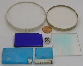 Six Glass Calibration Blocks  One is Broken.  6ct. Sold As-Is.   BXJ - $352.19 MXN