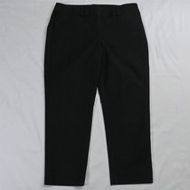 LOFT 8 Black Julie Riviera Slim Ankle Stretch Dress Pants - £12.52 GBP