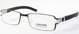 PANTONE Universe PTM040 EC01 M803 Negro/Plata Gafas 52-18-138mm - $133.00