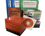 Spelling Power Bundle Activity Task Cards Blue Green Student Record Book... - $80.70