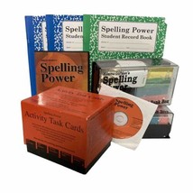 Spelling Power Bundle Activity Task Cards Blue Green Student Record Book... - £63.32 GBP