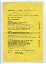 1958 Humboldt Cafe Restaurant  Menu Humboldt Nevada  - £10.86 GBP