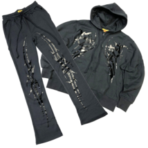 CKEL Thunder Fleece Jogging Set, Hoodie and Stacked Flare pant / Color: ... - $89.00