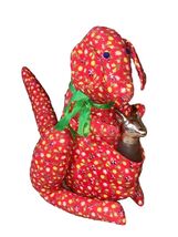 VTG Avon Kangaroo Two Stuffed Calico Animal Full Sweet Honesty Cologne B... - €16,26 EUR