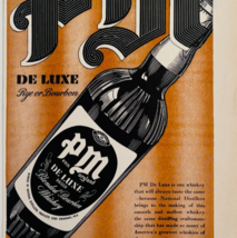 1940 Penn Maryland Whiskey Advertisement PM De Luxe Distillery Liquor DWJ5C - $367.32 MXN