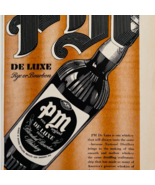 1940 Penn Maryland Whiskey Advertisement PM De Luxe Distillery Liquor DWJ5C - $28.11 CAD