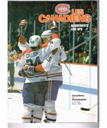 1989 NHL Playoffs Program Wales Conference Finals Canadiens Flyers Game 2 - €39,93 EUR