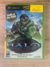 Halo: Combat Evolved (Microsoft Xbox, 2001): GAME AND CASE, FPS, Shooter - $8.90
