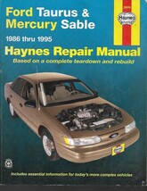 Haynes  36074, Ford Taurus &amp; Mercury Sable Repair Manual, 86-95 - $8.50