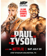 Jake Paul VS Mike Tyson Poster Boxing Fight Match Event Art Print 11x17 ... - £9.36 GBP+