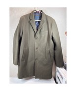 Tommy Hilfiger Men&#39;s Heavy Wool Blend Regular Fit Casual Long Overcoat M... - $1,118.61 MXN