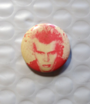 Billy Idol Pin Badge Pinback Button Vintage Original Punk Rock New Wave - $10.80