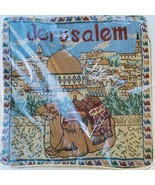 Jerusalem Tote Bag Tapestry Israel Zips around to make the bag larger - $14.19