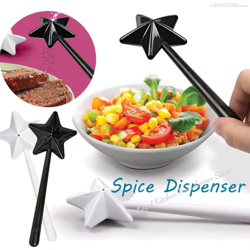 Salt Pepper Star Wand