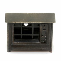 Die Cast Metal Cabinet Television TV Collectible Pencil Sharpener Vintage  - £5.47 GBP