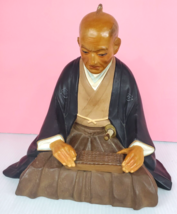 VTG Rare 8&quot; Japanese Hakata Urasaki Clay Doll Washable Man Figurine Japan WO - £55.07 GBP