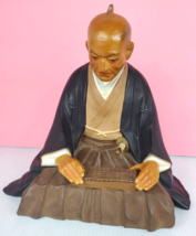 VTG Rare 8&quot; Japanese Hakata Urasaki Clay Doll Washable Man Figurine Japa... - £56.08 GBP