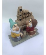 Disney  Snow White &amp; the Seven Dwarfs Figurines. Lil PVC. Possible Cake ... - £7.00 GBP