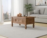 Home Wood Furniture- 1 Drawer Coffee Table, Cocktail Table for Living Ro... - $222.99