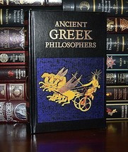 Ancient Greek Philosophers Plato Aristotle Epicurus New Deluxe Leather Bound  - £26.95 GBP
