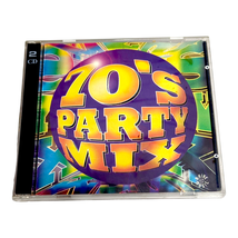 Retro 70s Party Mix 2-Disc Dance Disco Pop Music CD Donna Summer Diana Ross - £7.77 GBP