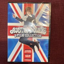 Austin Powers Trilogy DVD Mike Myers NEW Goldmember Spy Who Shagged Me Mystery - £6.96 GBP